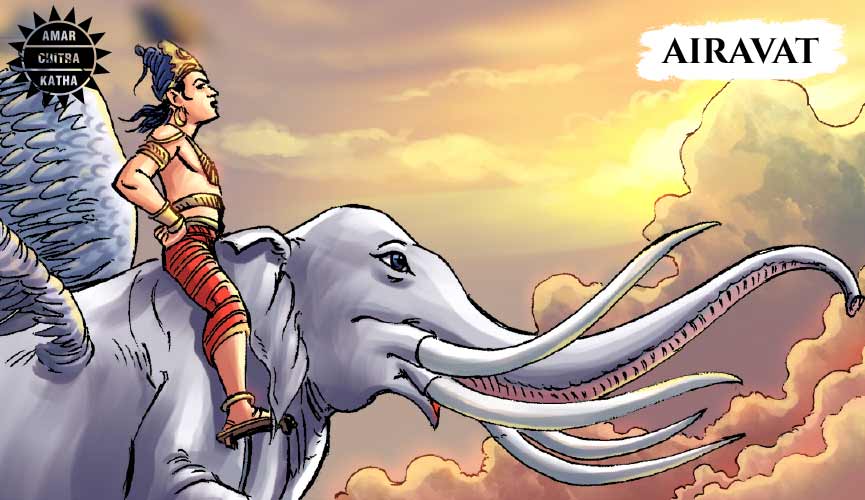 Airavat one of the ratnas of samudra manthan