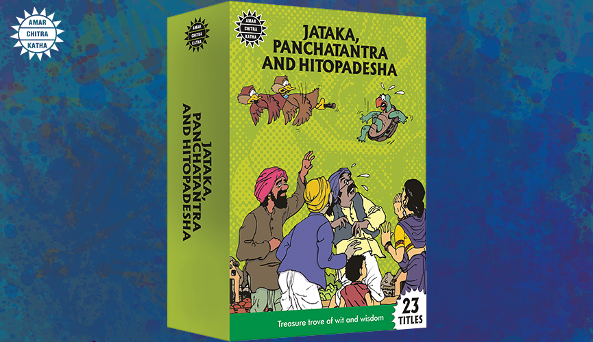 Jataka, Panchatantra and Hitopadesha Collection Best Selling Books of Amar Chitra Katha