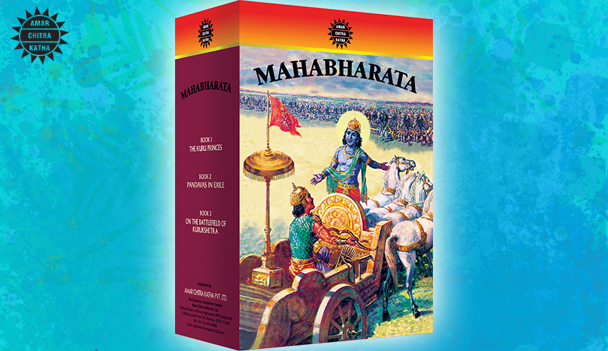 Mahabharata Vol. 3 Set Best Selling books of Amar Chitra Katha