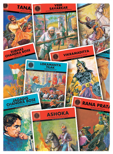 Freedom Pack Book Amar Chitra Katha