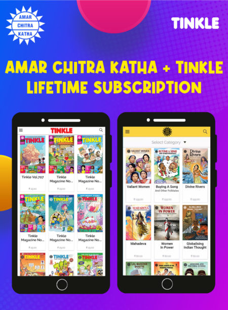 Amar Chitra Katha & Tinkle Lifetime Comics app Subscription