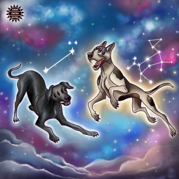Shyama and Sabala: The Loyal Dogs of Yama | Indian Mythology | Amar ...