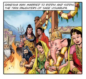 The Story of Ganesha, Riddhi, and Siddhi: Symbolism and Significance