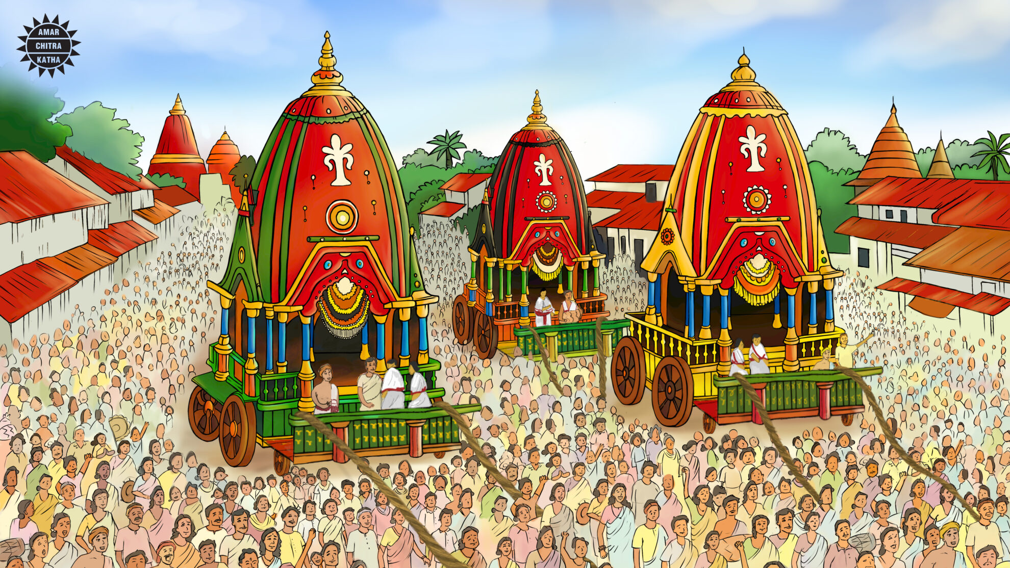 Tye Rath The Jagannath Rath Yatra - Amar Chitra Katha